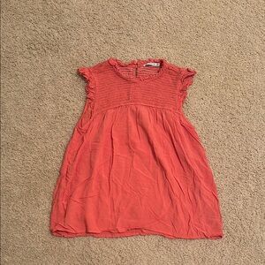Staccato Coral Top